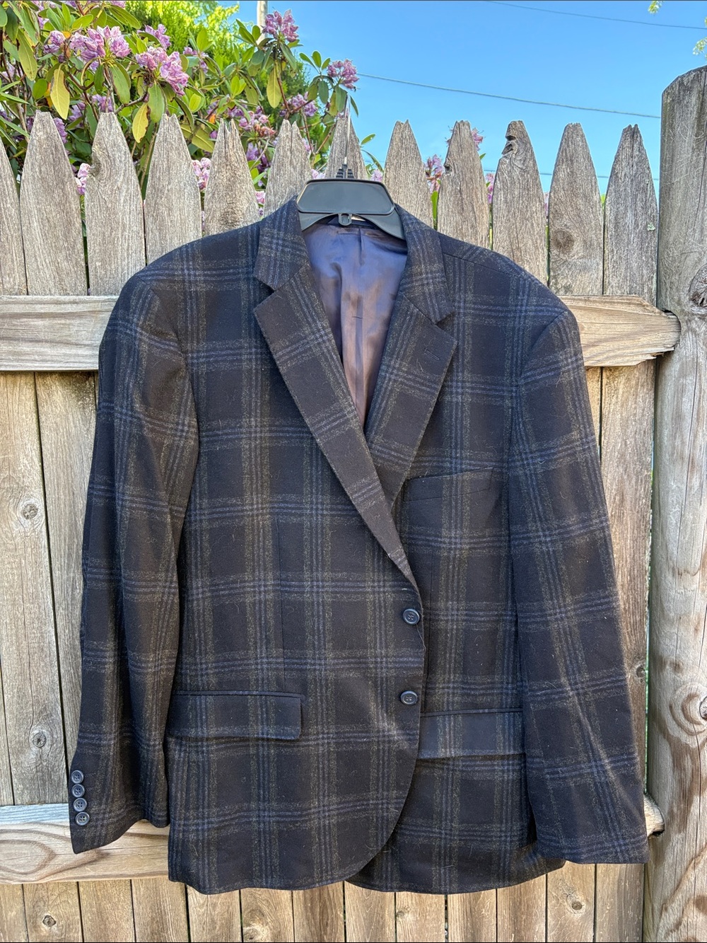 Max Davoli 42R Vitale Barberis Canonico premium wool blazer!!